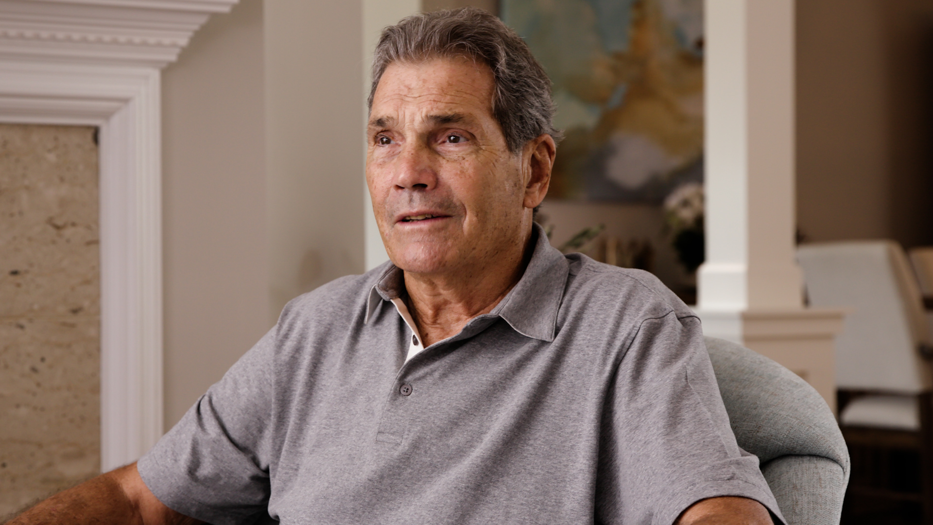 A patient story video of Jim, an adult male ABECMA® (idecabtagene vicleucel) patient